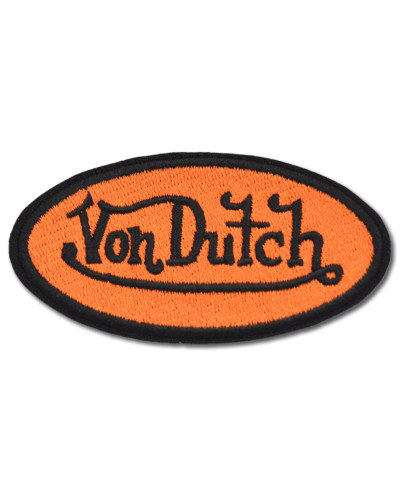 Motoros folt Von Dutch Orange 8 cm x 4 cm