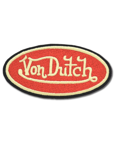 Motoros folt Nášivka Von Dutch Red 8 cm x 4 cm