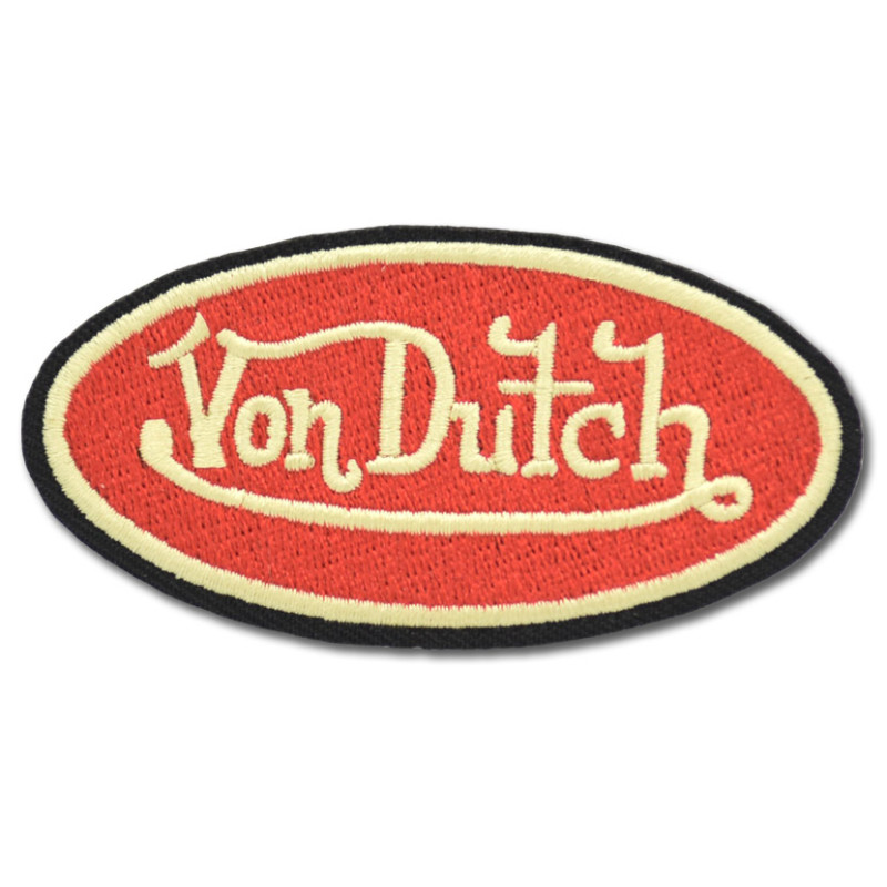 Motoros folt Nášivka Von Dutch Red 8 cm x 4 cm