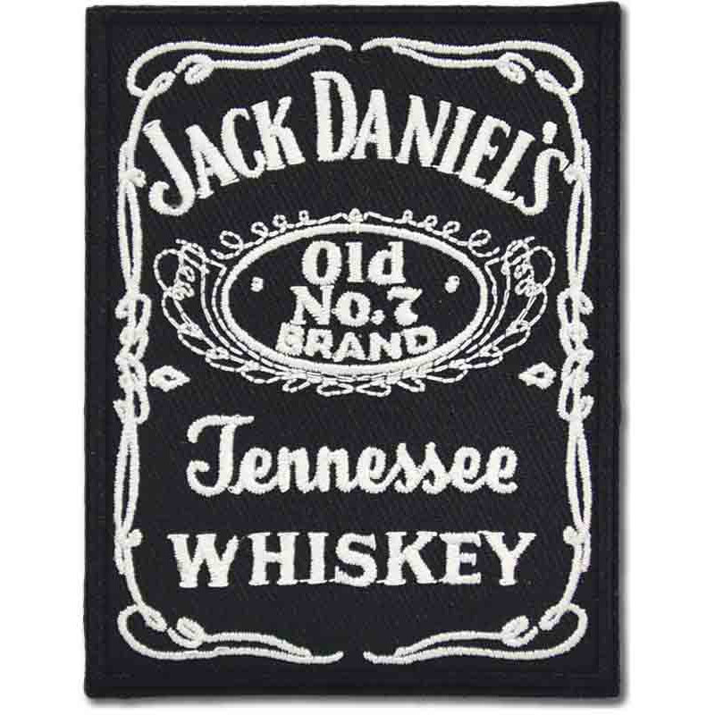 Motoros folt Jack Daniels Black Label 8 cm x 6 cm