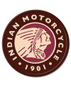Plechová cedule Indian Logo Round 30 cm