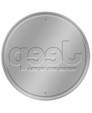 Fém tábla Jeep Venture 30 cm