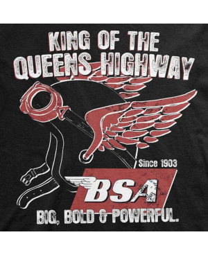 Férfi póló BSA King of the Queens Highway