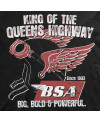 Férfi póló BSA King of the Queens Highway