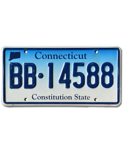 Amerikai rendszám Connecticut Constitution State BB-14588