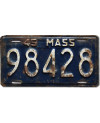 Americká SPZ Massachusetts 1945 Blue 98428