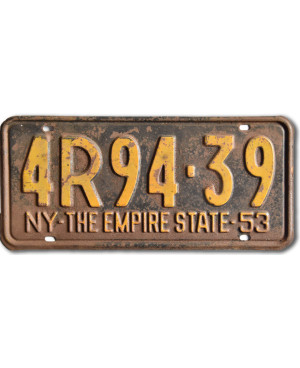 Americká SPZ New York 1953 Empire State 4R 94-39