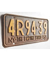 Amerikai rendszám New York 1953 Empire State 4R 94-39