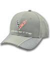 Kšiltovka Chevrolet Corvette 2020 Carbon Fiber Grey