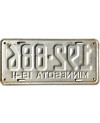 Amerikai rendszám Minnesota 1941 Silver 192-886