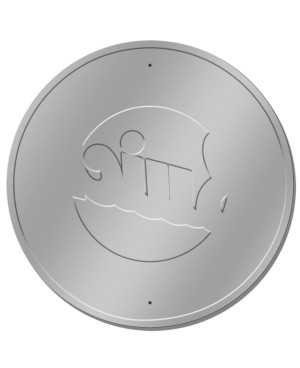 Fém tábla Buick Service round 30 cm