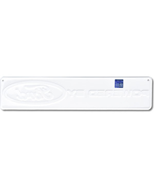Fém tábla Powered By Ford 45 cm x 10 cm