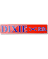 Fém tábla Dixie Road 60 cm x 13 cm