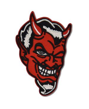 Motoros folt Smiling Devil 8 cm x 5 cm
