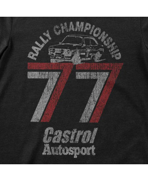 Férfi póló Castrol 77 Rally Championship