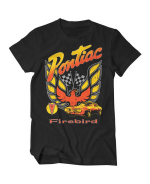 Férfi póló Pontiac Firebird Flames