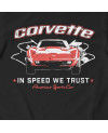 Férfi póló Corvette In speed We Trust