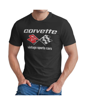 Férfi póló Corvette Vintage Sports Cars