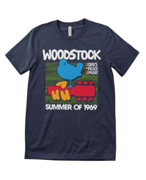 Férfi póló Woodstock 3 Days Peace and Music