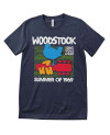 Férfi póló Woodstock 3 Days Peace and Music