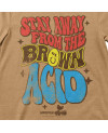 Férfi póló Woodstock Brown Acid