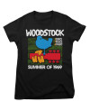 Női póló Woodstock 3 Days Peace and Music 1969