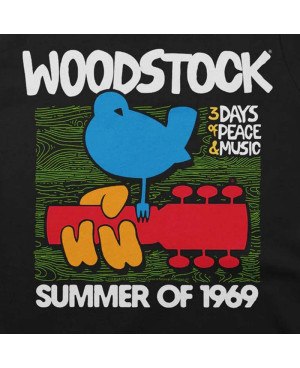 Női póló Woodstock 3 Days Peace and Music 1969