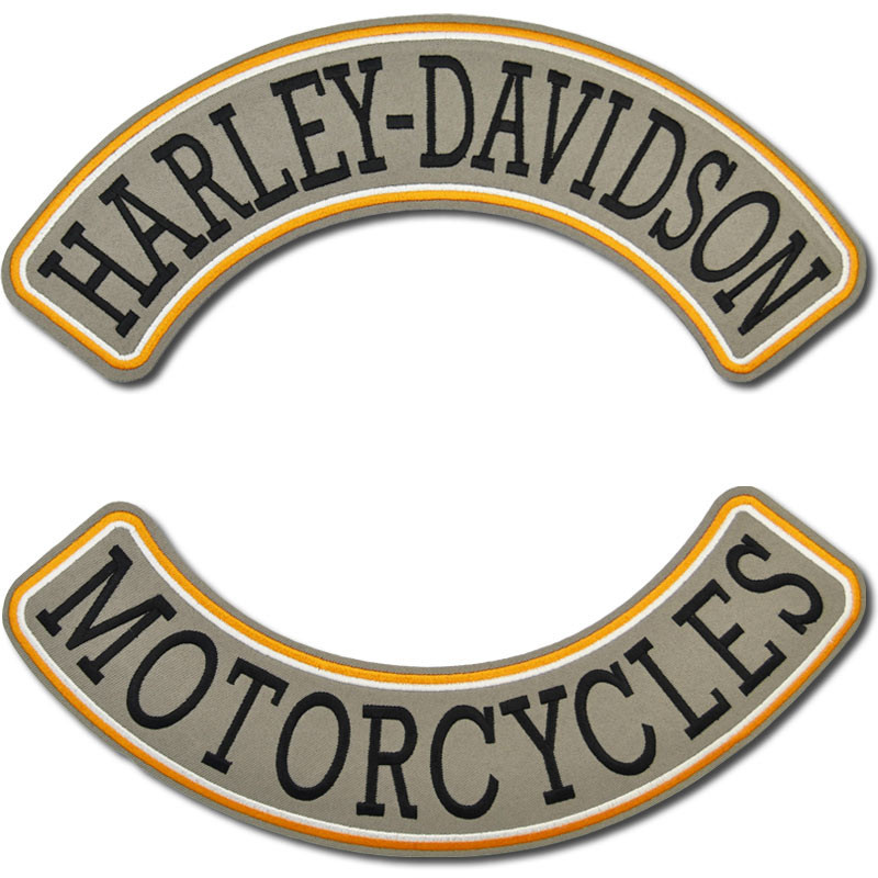 Motoros folt Harley Davidson Motorcycle Rockers XXL hátul
