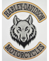 Motoros folt Harley Davidson Motorcycle Rockers XXL hátul