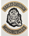 Motoros folt Harley Davidson Motorcycle Rockers XXL hátul