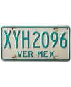 Mexikói rendszám Veracruz 1992 XYH 2096