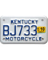 Motoros amerikai rendszám Kentucky BJ733