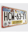 Mexikói rendszám Guerrero 2016 HCW-63-71