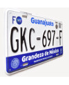 Mexikói rendszám Guanajuato 2020 GKC-697-F