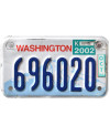Motoros amerikai rendszám Washington 696020