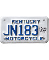 Motoros amerikai rendszám Kentucky JN183