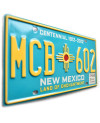 Amerikai rendszám New Mexico Blue MCB 602