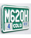 Motoros amerikai rendszám Colorado M620H