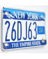 Motoros amerikai rendszám New York Empire 26DJ63