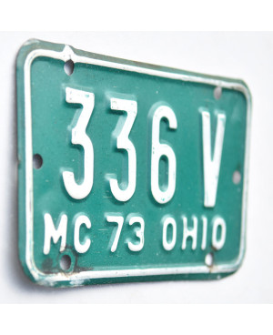 Motoros amerikai rendszám Ohio 336V