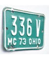 Motoros amerikai rendszám Ohio 336V