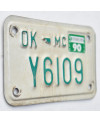 Motoros amerikai rendszám Oklahoma Y6109