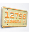 Motoros amerikai rendszám South Dakota 12796