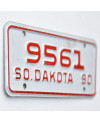 Motoros amerikai rendszám South Dakota 9561