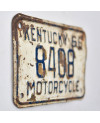 Motoros amerikai rendszám Kentucky 8408