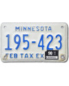 Americká SPZ Minnesota 195-423 moto