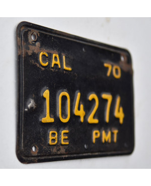 Americká SPZ California 104274 trailer