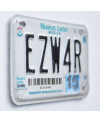 Mexikói rendszám Nuevo León EZW4R moto