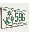 Kanadai rendszám Yukon 1974 Home Of The Klondike 596