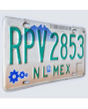 Mexikói rendszám Nuevo León RPV 2853